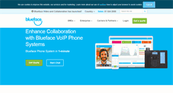 Desktop Screenshot of blueface.com