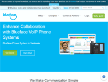 Tablet Screenshot of blueface.com